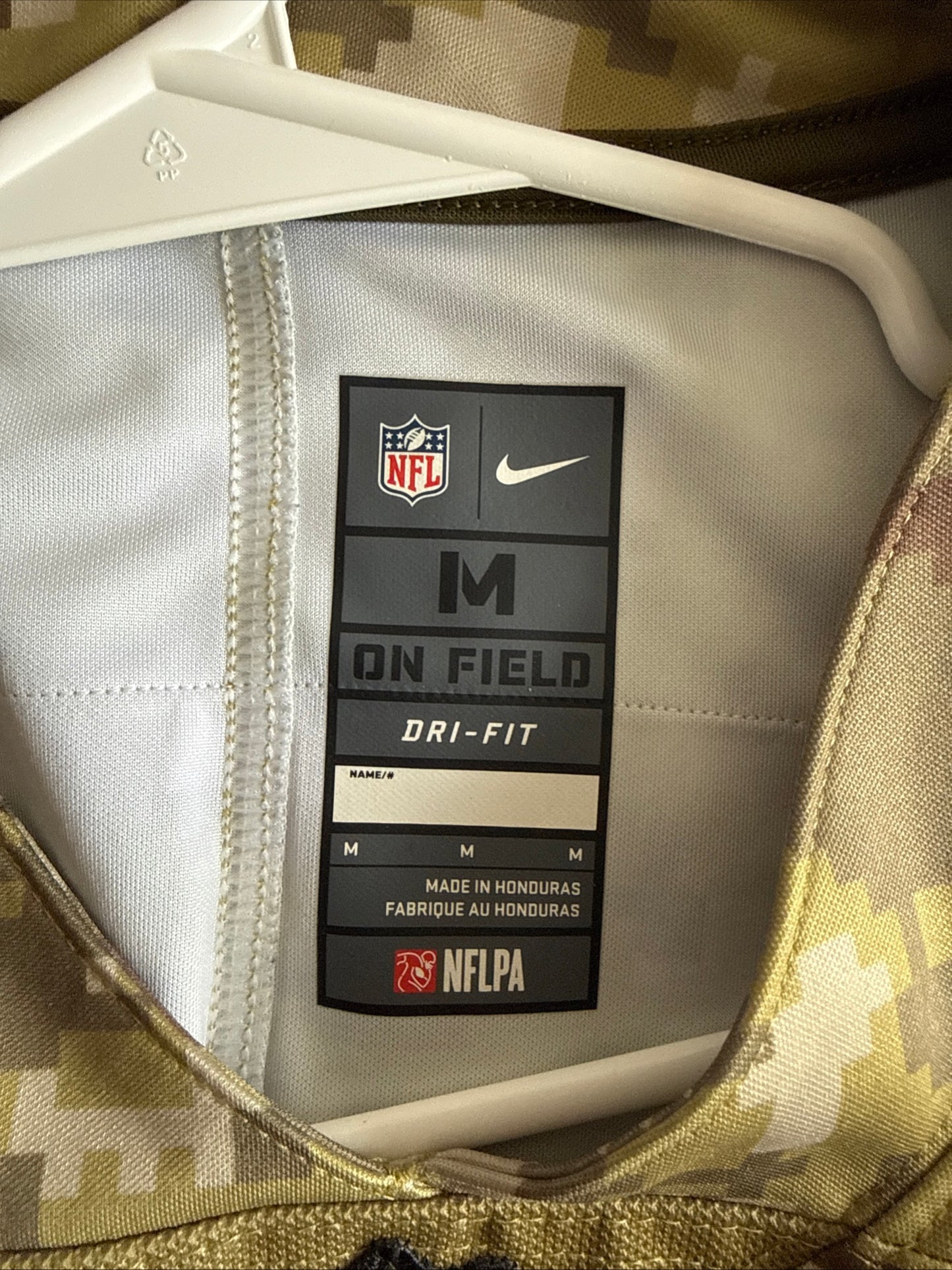 Men's Nike Cam Newton #1 Carolina Panthers Salute to Service Limited Jersey Sz M
