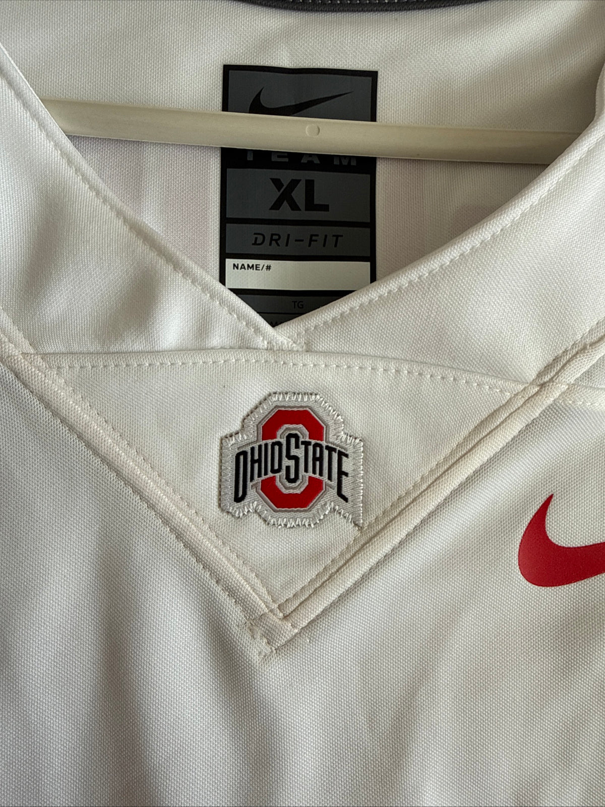 Men’s Nike Kyle McCord #6 Ohio State Buckeyes NCAA Jersey Sz XL - White NWT RARE