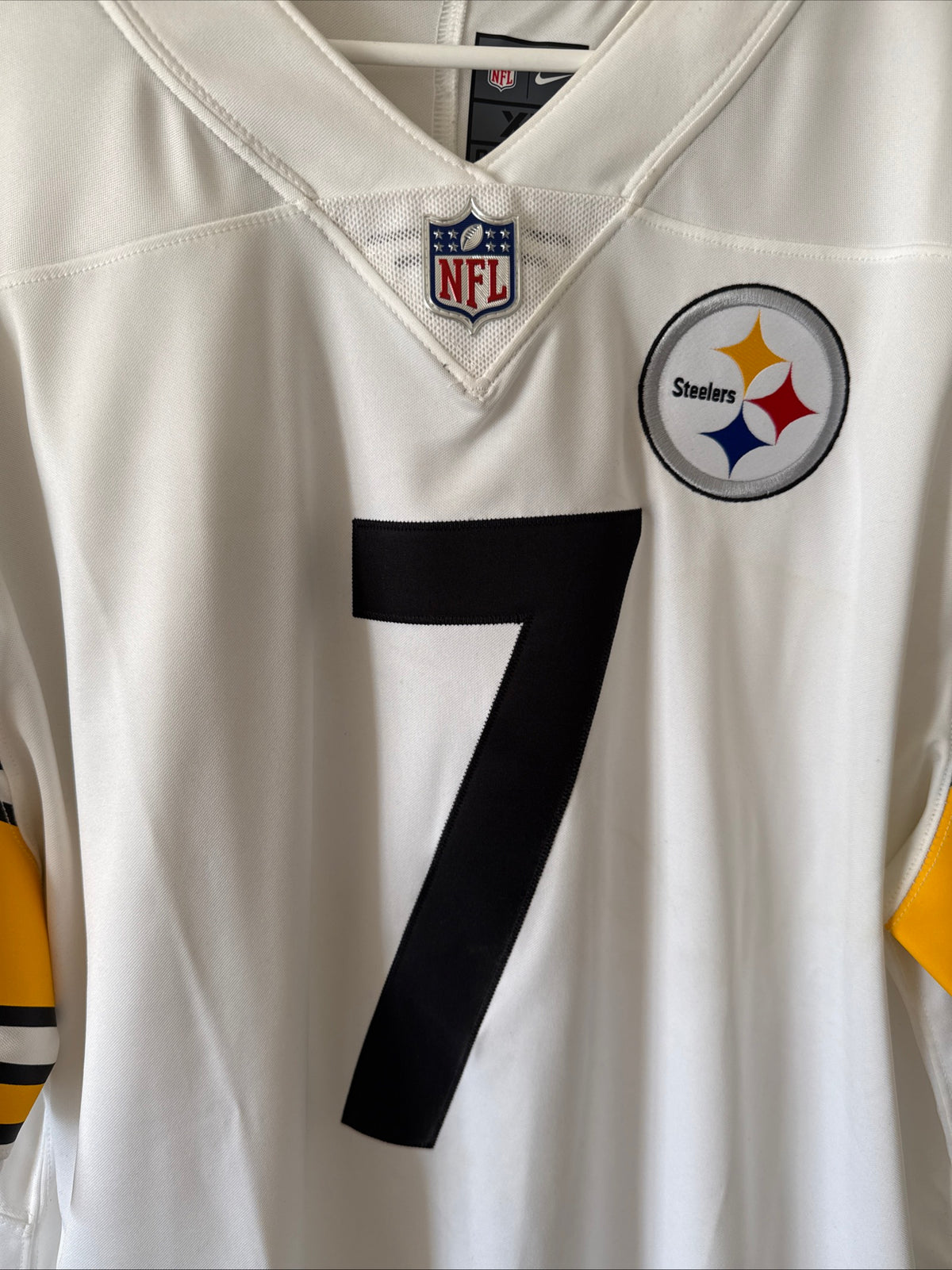 Men's Nike Ben Roethlisberger #7 Pittsburgh Steelers Vapor Lmtd Jersey Sz XL