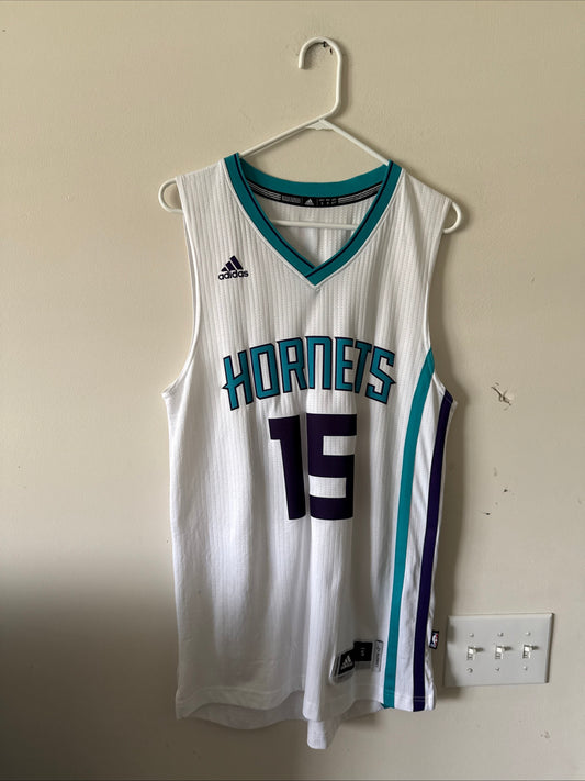 MEN’S ADIDAS KEMBA WALKER #15 CHARLOTTE HORNETS CLIMACOOL NBA JERSEY SZ S - RARE
