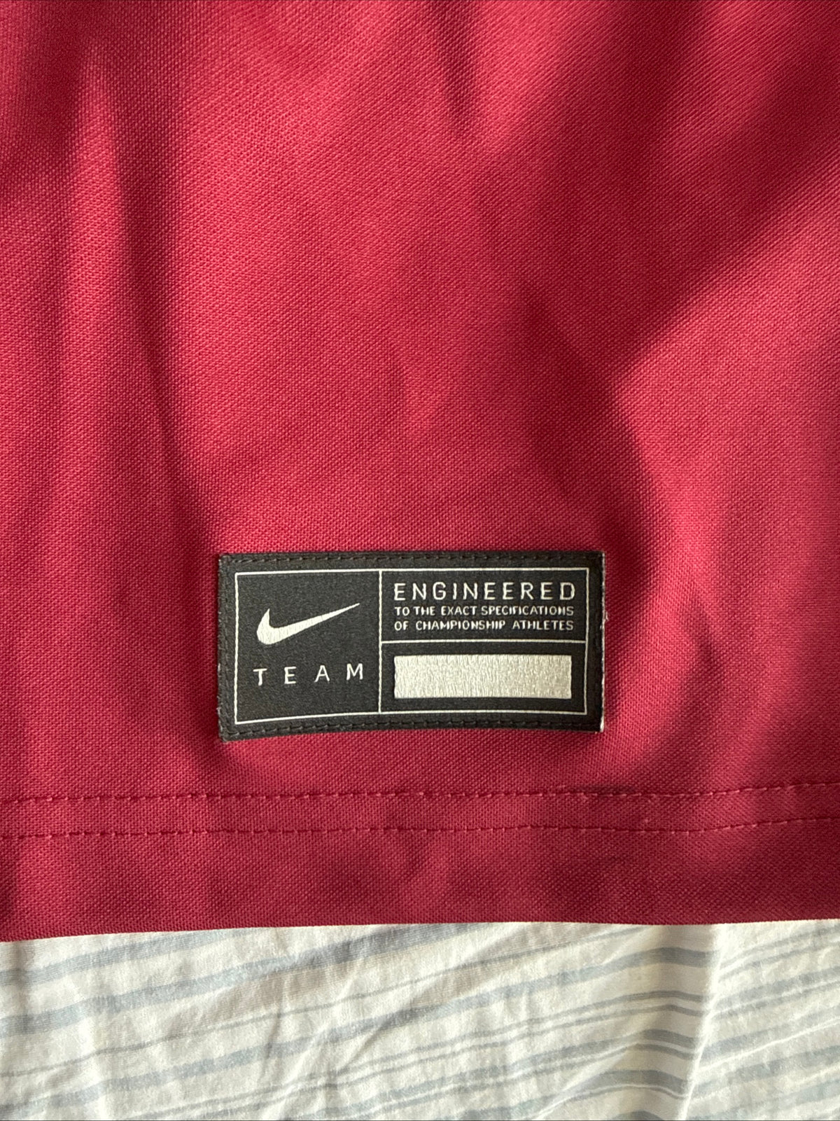 Men's Nike Warrick Dunn #28 Florida State Seminoles NCAA Jersey Sz L - RARE