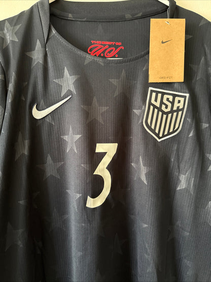 MEN’S NIKE CHRIS RICHARDS #3 USMNT 26/27 WORLD CUP AWAY JERSEY SZ L - RARE