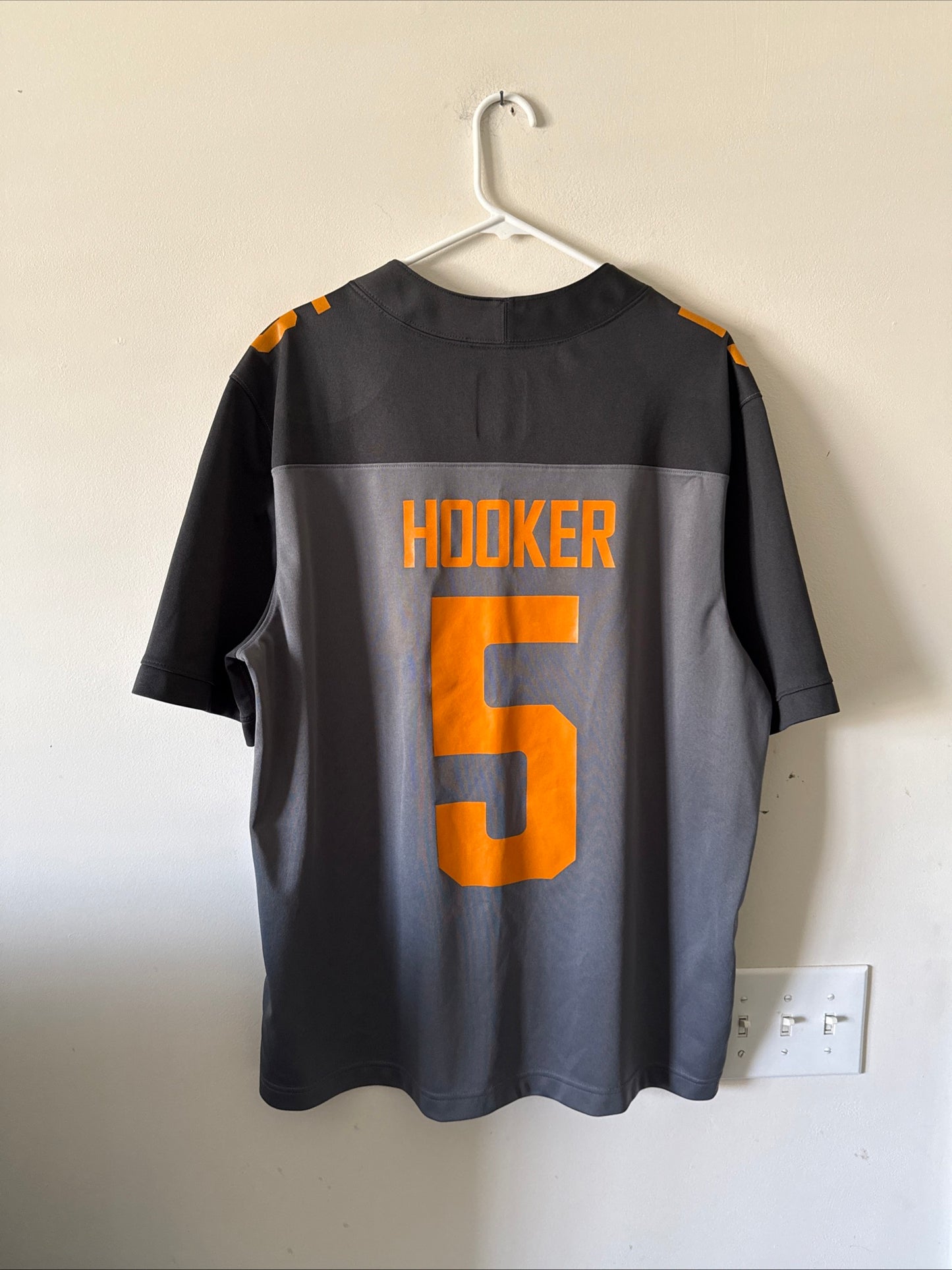 Men's Nike Hendon Hooker #5 Tennessee Volunteers Alt NCAA Jersey Sz XL - RARE