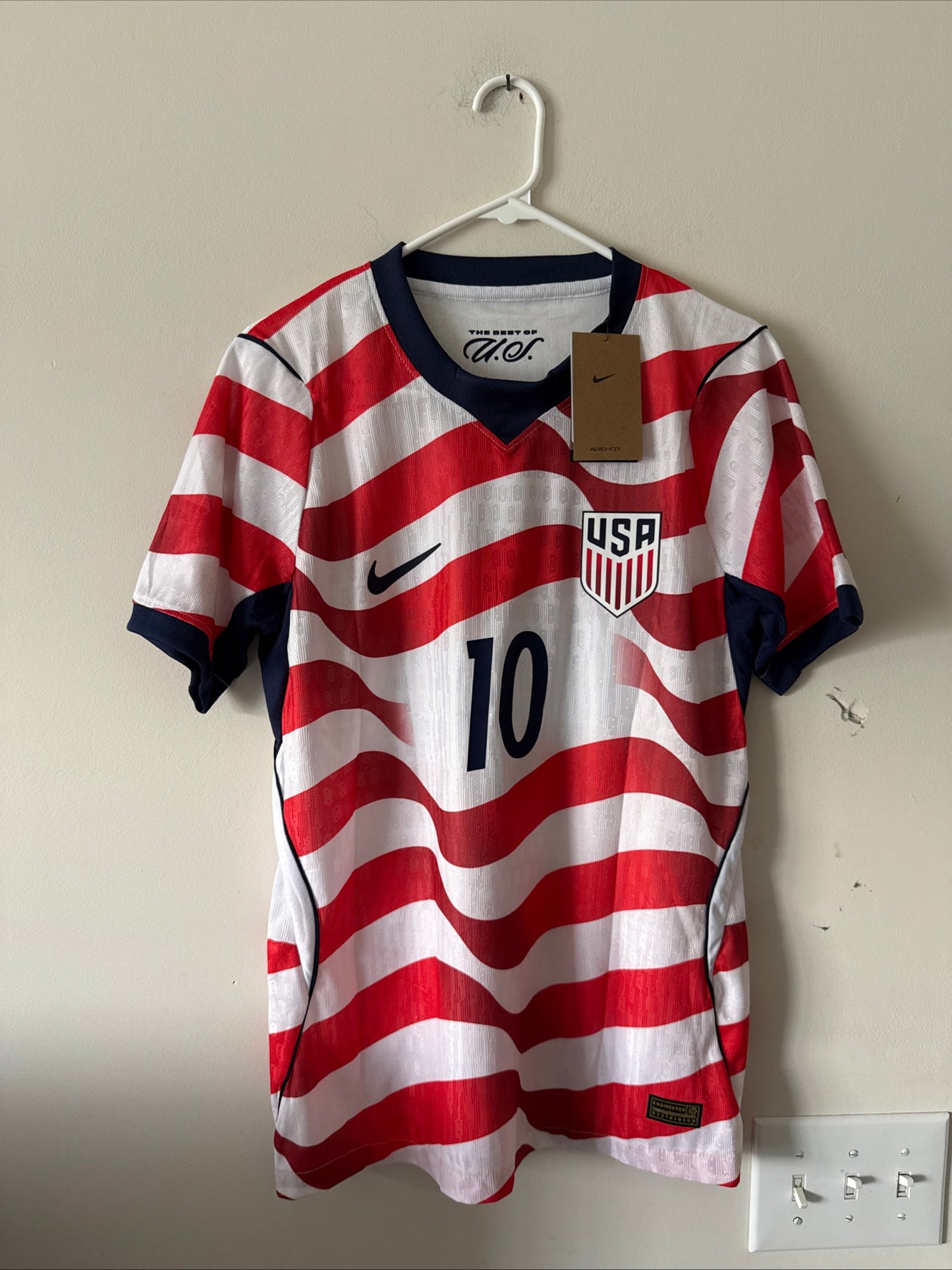 Men’s Nike Christian Pulisic #10 Team USA 2026 Home Jersey Sz L - NWT RARE