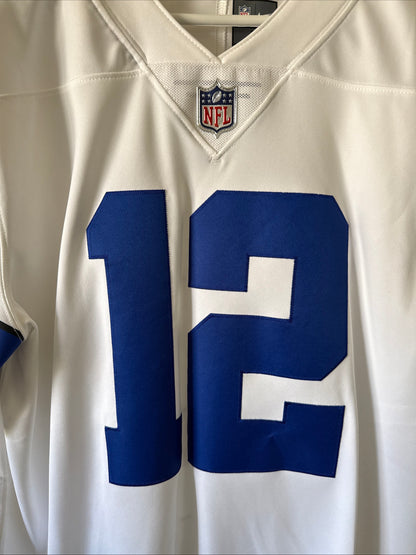 Men's Nike Roger Staubach #12 Dallas Cowboys Vapor Lmtd Jersey Sz L - White RARE