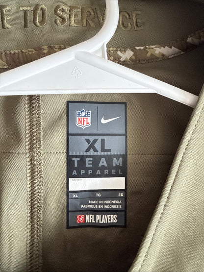 Men's Nike Aaron Rodgers #12 GB Packers Salute to Service Lmtd Jersey Sz XL RARE