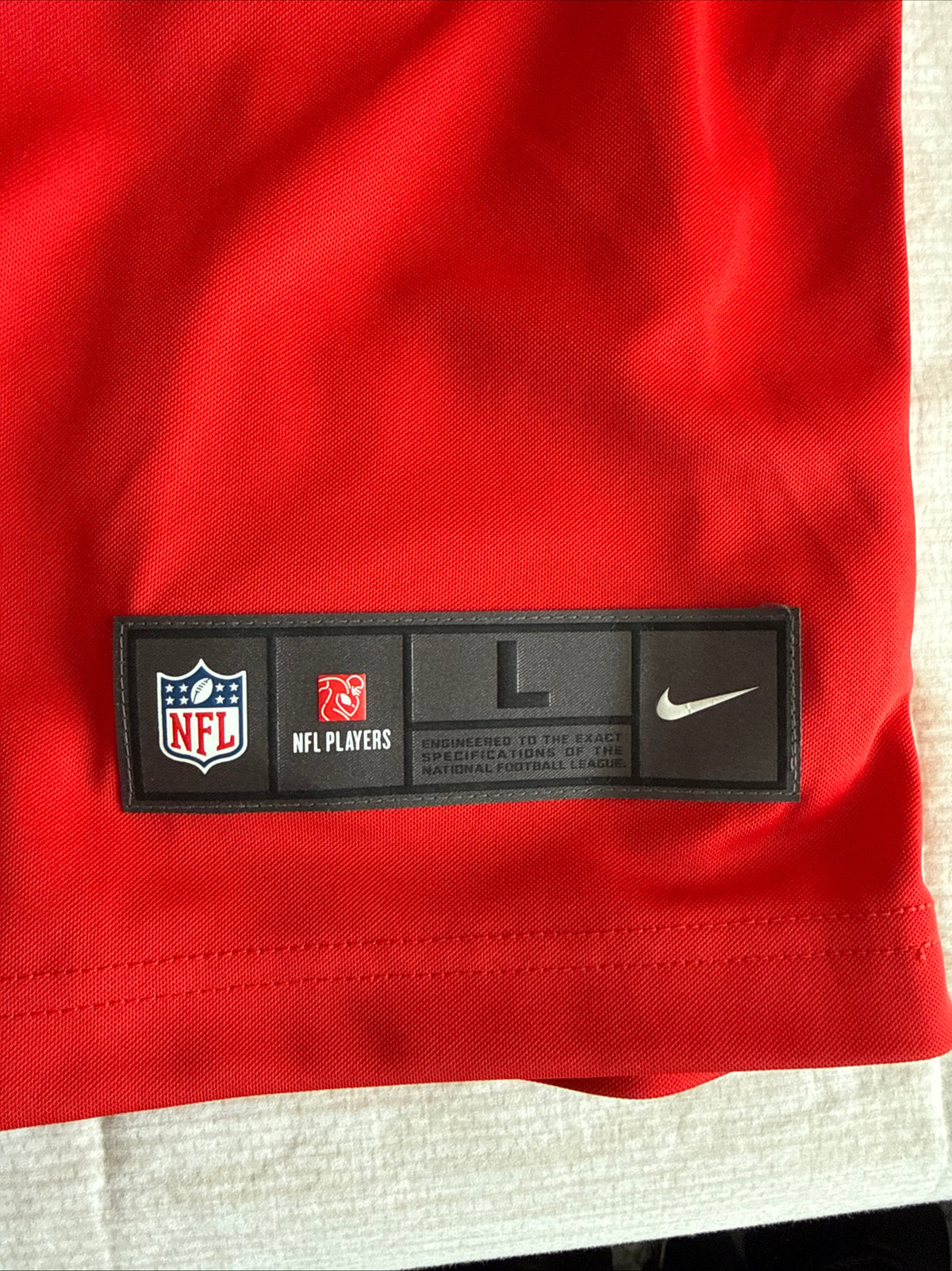 Men’s Nike Marcus Peters #22 KC Chiefs Vapor Lmtd NFL Jersey Sz L - NWT RARE