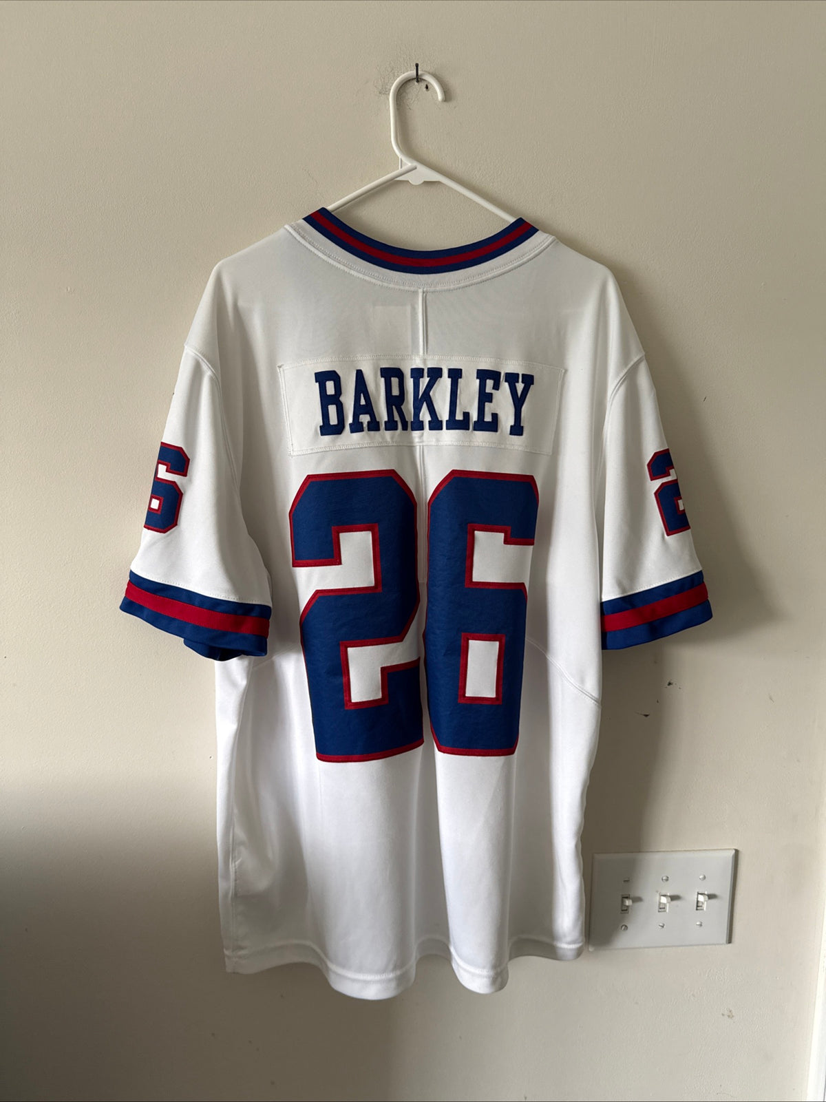 Men's Nike Saquon Barkley #26 NY Giants Color Rush Vapor Lmtd Jersey Sz XL RARE
