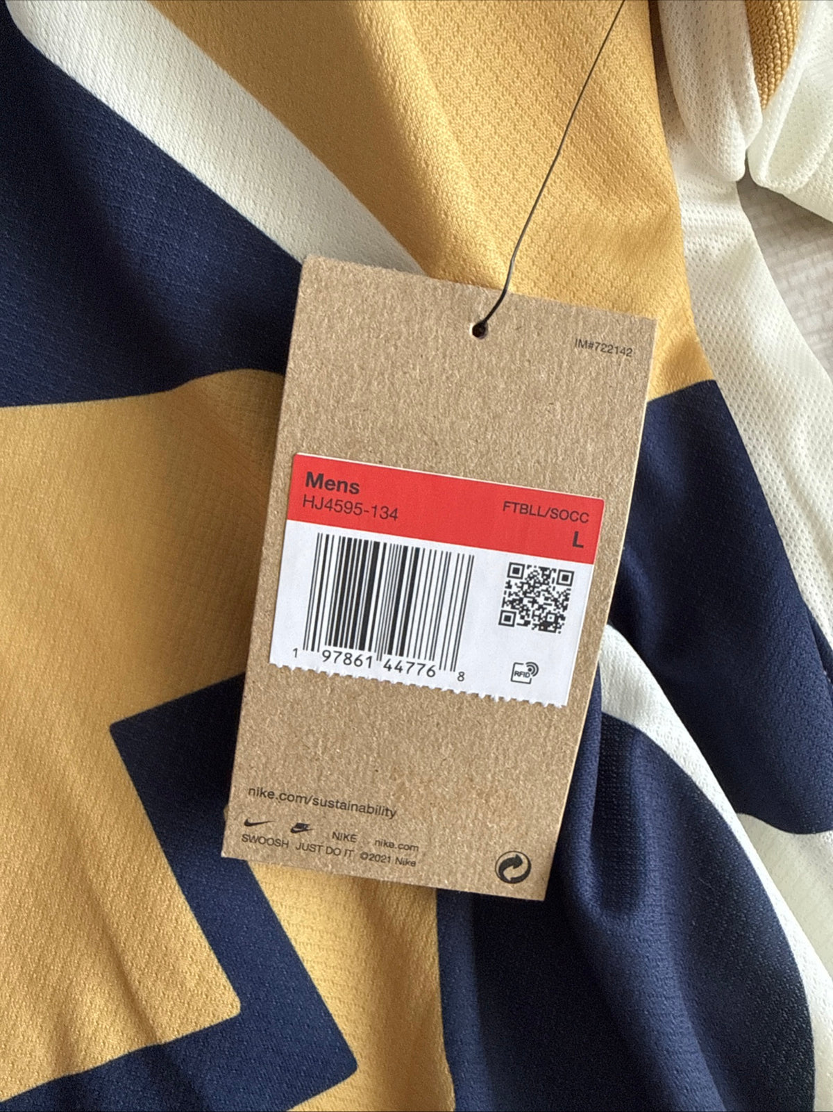Men’s Nike Pumas UNAM 2025/26 Dri-FIT Stadium Home Jersey Sz L - NWT RARE