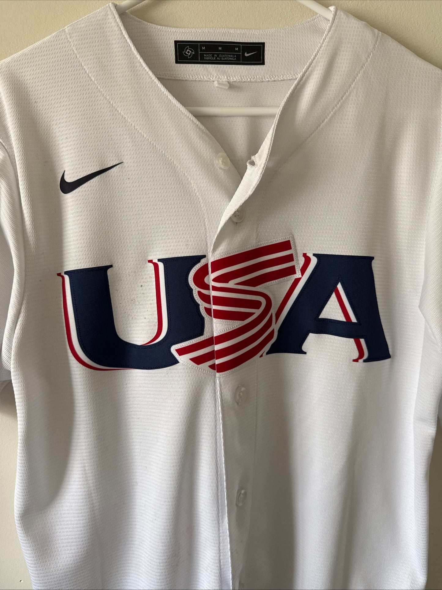 Men's Nike Nolan Arenado #28 Team USA 2023 WBC Jersey Sz M - White RARE