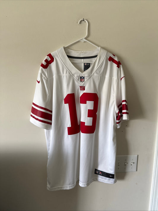 Men's Nike Odell Beckham Jr #13 NY Giants Vapor Lmtd NFL Jersey Sz 2XL - RARE