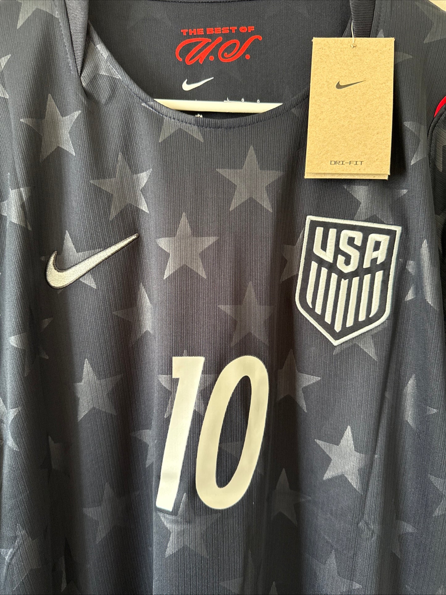 Men’s Nike Christian Pulisic #10 Team USA 2026 Away Jersey Sz L - NWT RARE