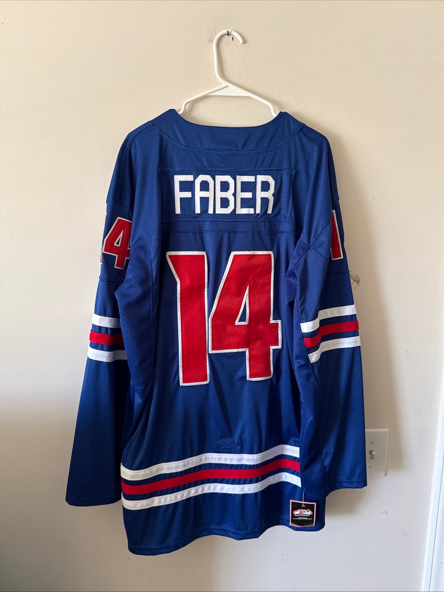 MEN’S NIKE BROCK FABER #14 TEAM USA 2026 WINTER OLYMPICS JERSEY SZ XL - NWT RARE