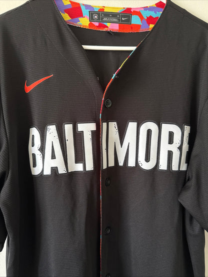 Men's Nike Cedric Mullins #31 Baltimore Orioles City Connect Jersey Sz XL - RARE