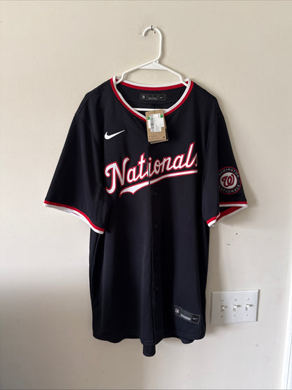 Men's Nike Lane Thomas #28 Washington Nationals Limited MLB Jersey Sz XL - RARE