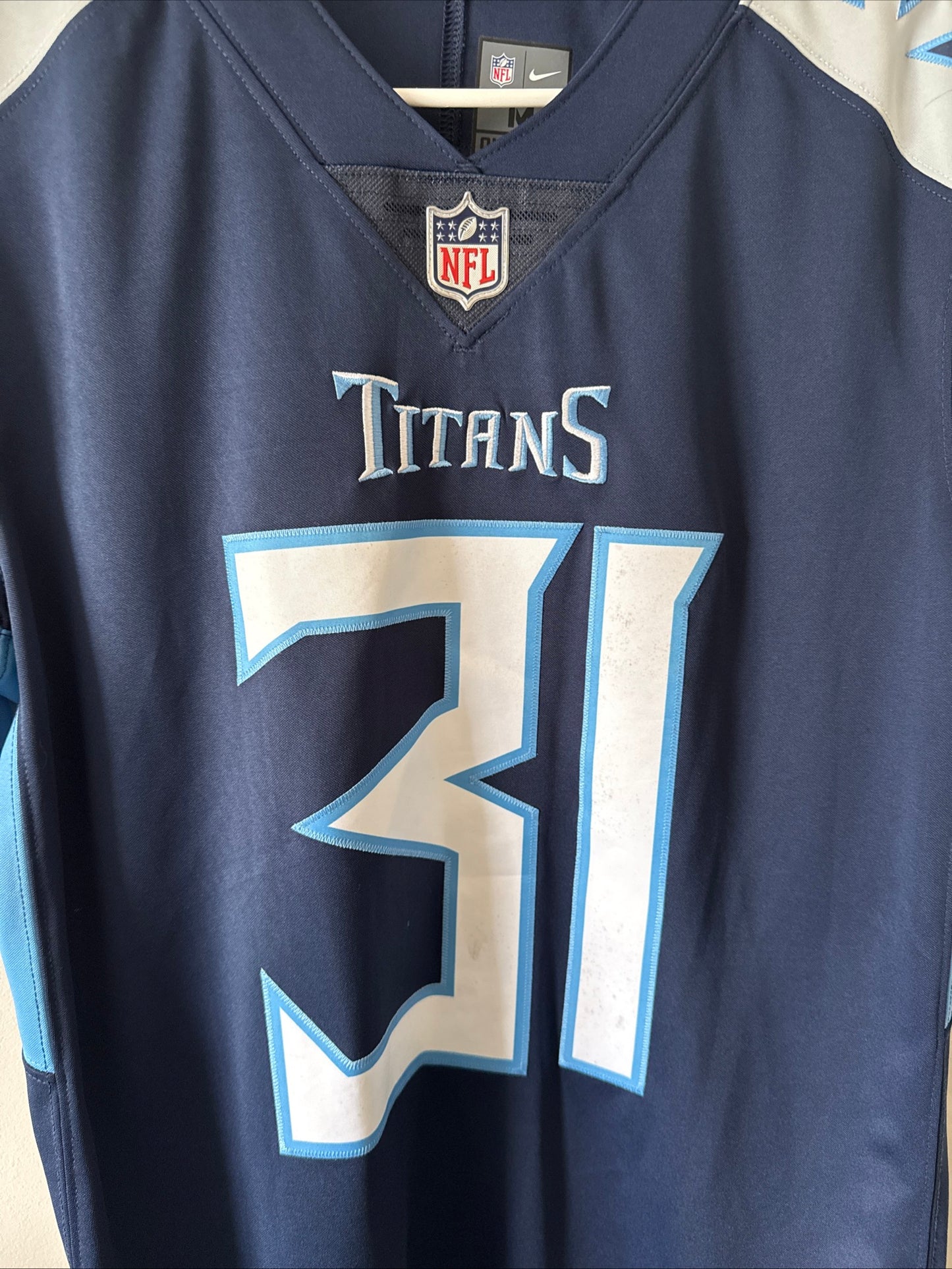 Men's Nike Kevin Byard #31 Tennessee Titans Vapor Lmtd NFL Jersey Sz M - RARE