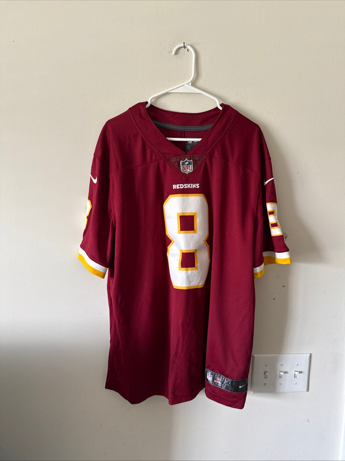 Men’s Nike Kirk Cousins #8 Washington Redskins Vapor Lmtd Jersey Sz XL - RARE
