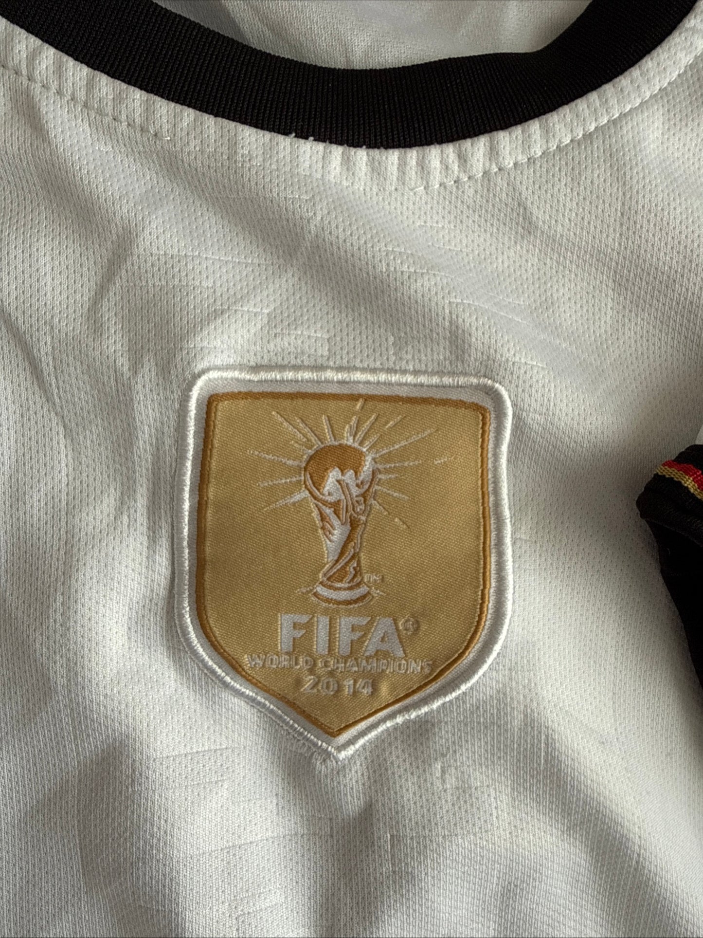 Men’s adidas Germany #11 2015-16 Home Soccer Jersey Football Shirt Sz M - White