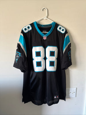 Men's Nike Greg Olsen #88 Carolina Panthers Limited NFL Jersey Sz L - Black RARE