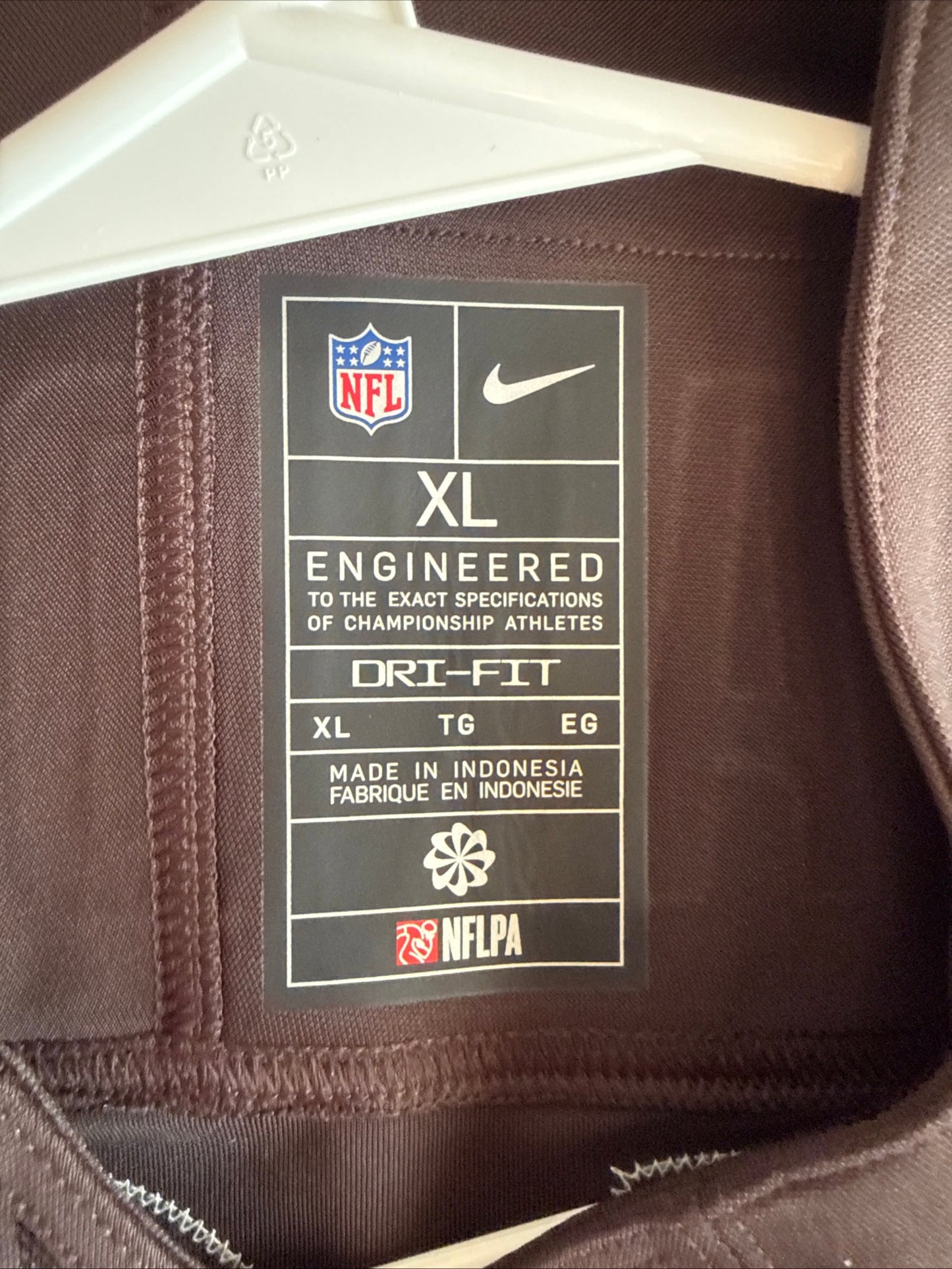 Men's Nike Shedeur Sanders #12 Cleveland Browns Vapor Lmtd Jersey Sz XL - RARE