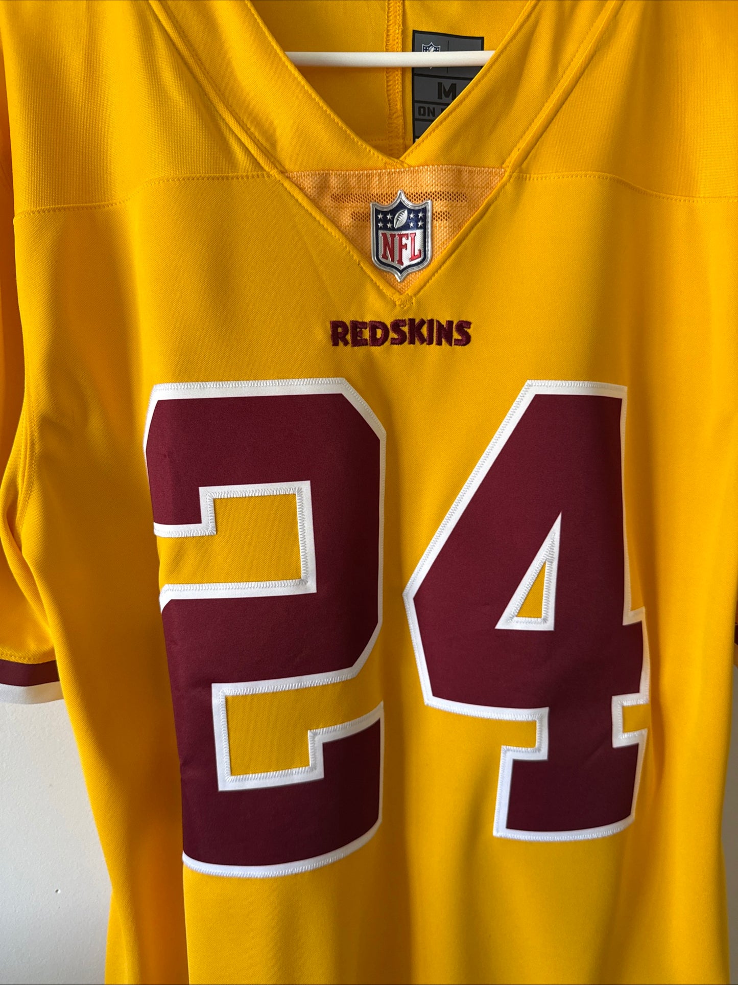 Men’s Nike JOSH NORMAN #24 Washington Redskins Vapor Lmtd NFL Jersey Sz M - RARE