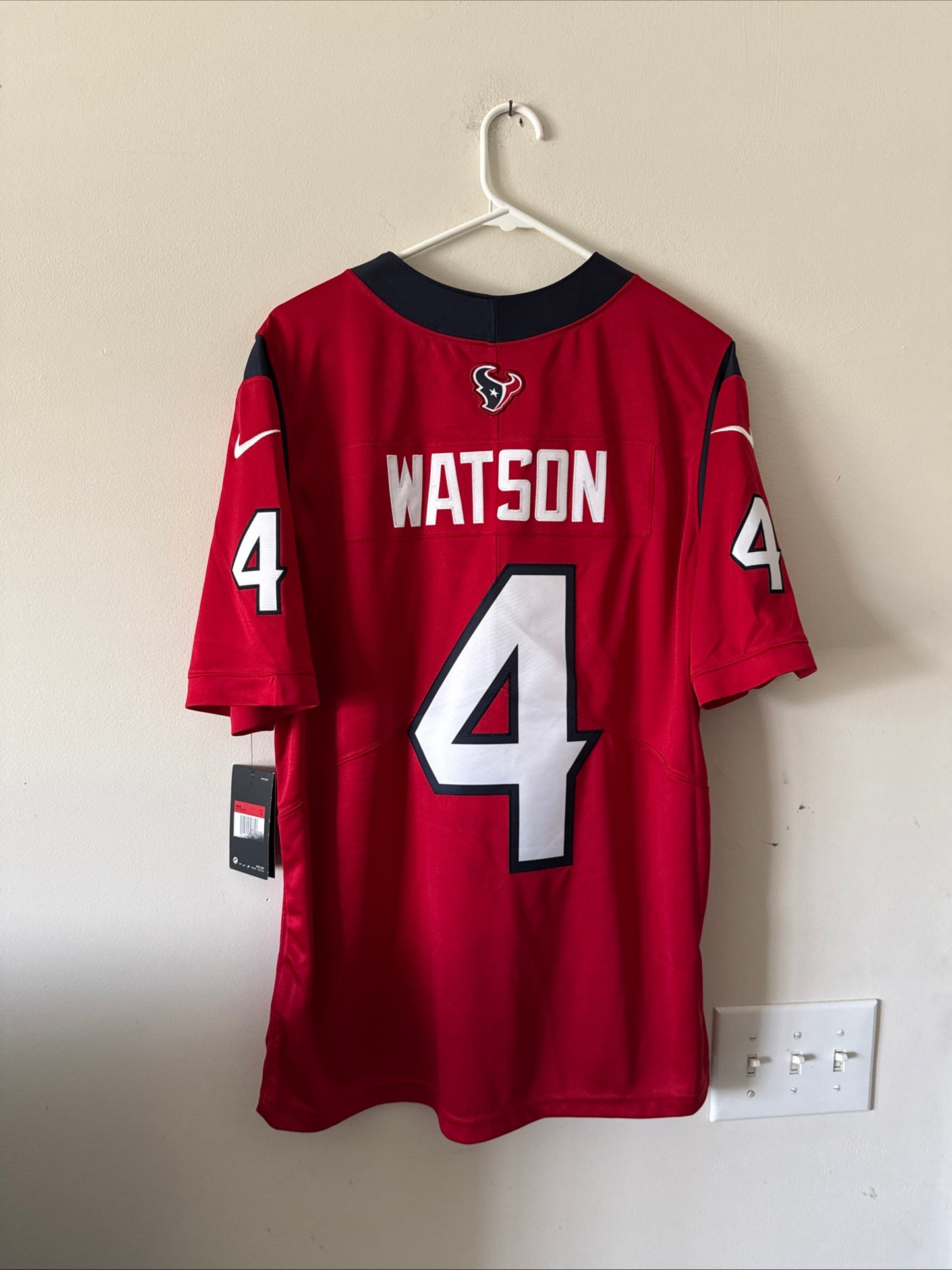 Men’s Nike Deshaun Watson #4 Houston Texans Vapor Lmtd NFL Jersey Sz L NWT RARE