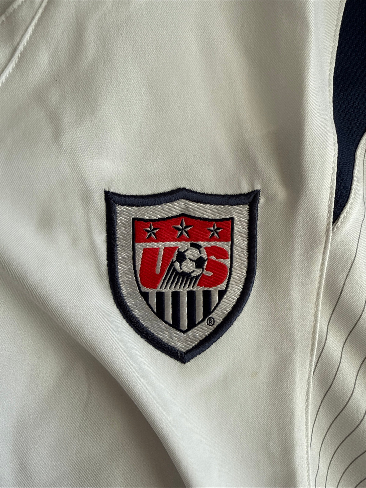 Men’s Nike Team USA 2002-2004 Authentic Home Soccer Jersey Sz XL - White RARE