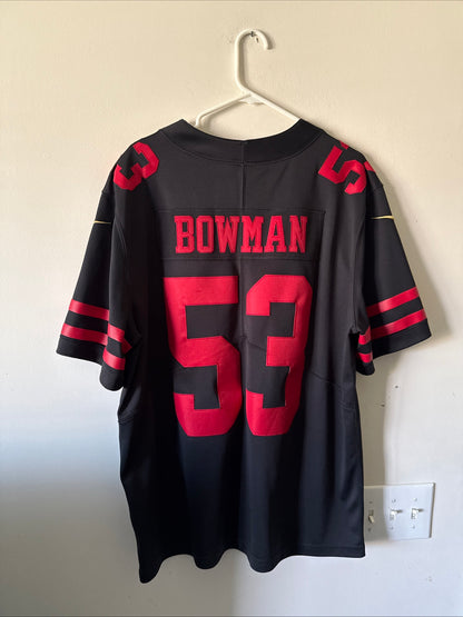 Men's Nike NaVorro Bowman #53 San Francisco 49ers Vapor Lmtd Jersey Sz XL RARE