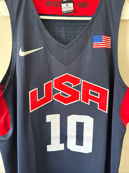 Men’s Nike Kobe Bryant #10 Team USA 2012 London Olympics Jersey Sz XL - RARE