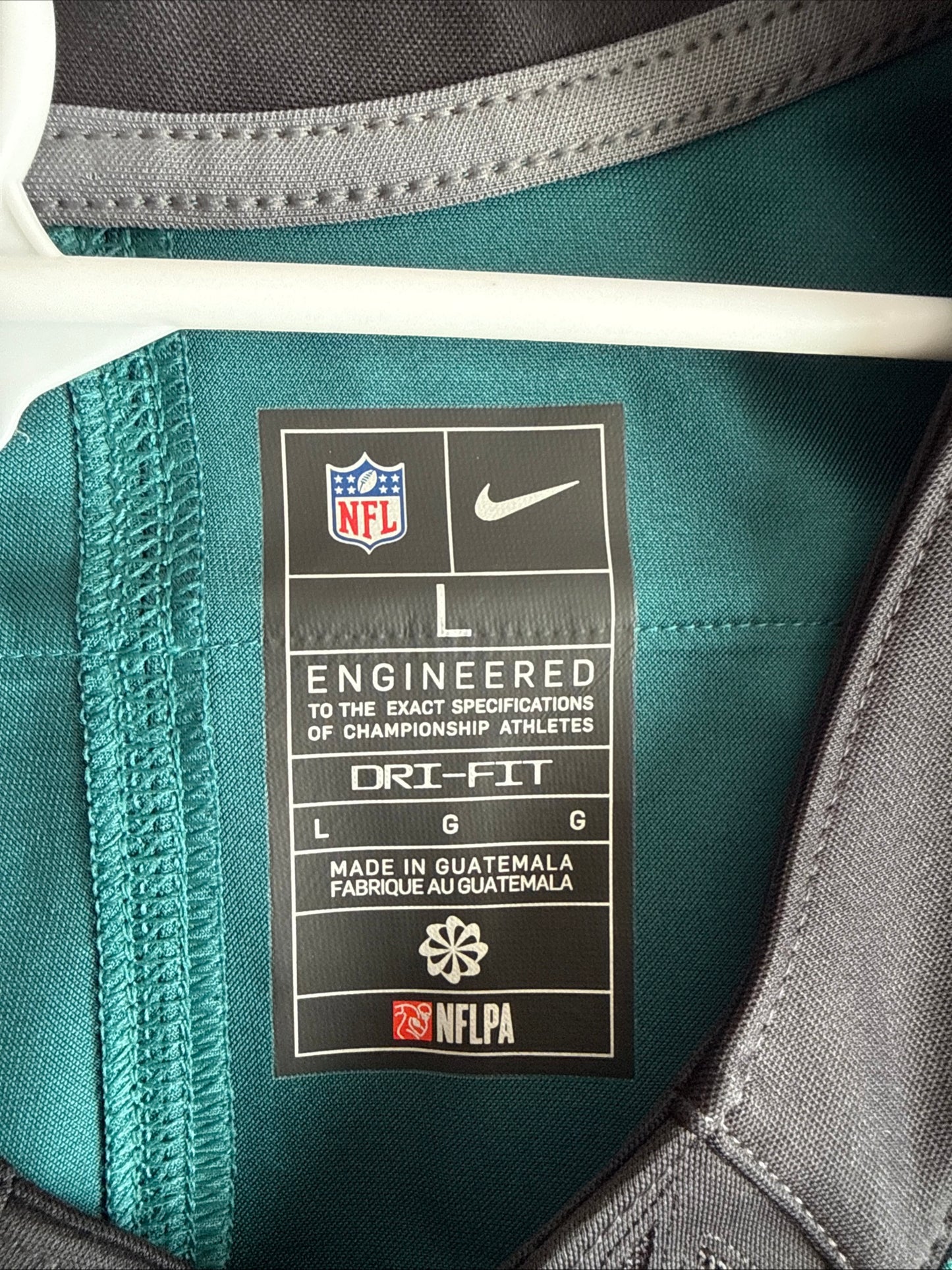 Men’s Nike AJ Brown #11 Philadelphia Eagles Vapor Lmtd Jersey Sz L - Green RARE