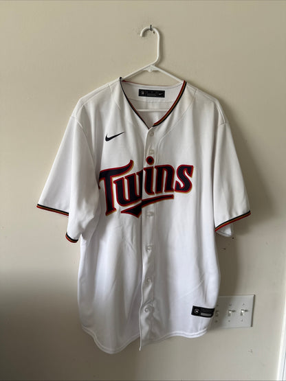 Men’s Nike Josh Donaldson #24 Minnesota Twins Home MLB Jersey Sz XL - White RARE