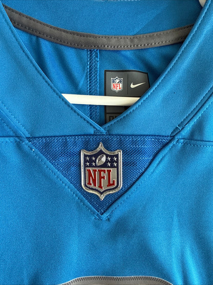 Men’s Nike Custom Brown #3 Detroit Lions Vapor Lmtd NFL Jersey Sz L - Blue RARE