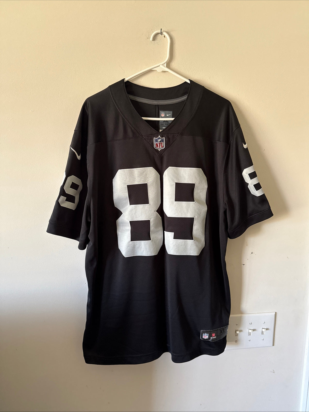Men’s Nike Amari Cooper #89 Las Vegas Raiders Vapor Lmtd Jersey Sz XL Black RARE