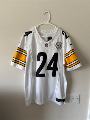 Men’s Nike Joey Porter Jr. #24 Pittsburgh Steelers Vapor Lmtd Jersey Sz L - RARE