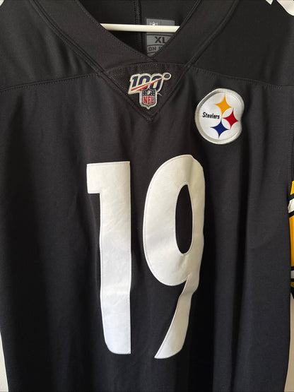 Men’s Nike Juju Smith-Schuster #19 Steelers NFL 100 Vapor Lmtd Jersey Sz XL RARE