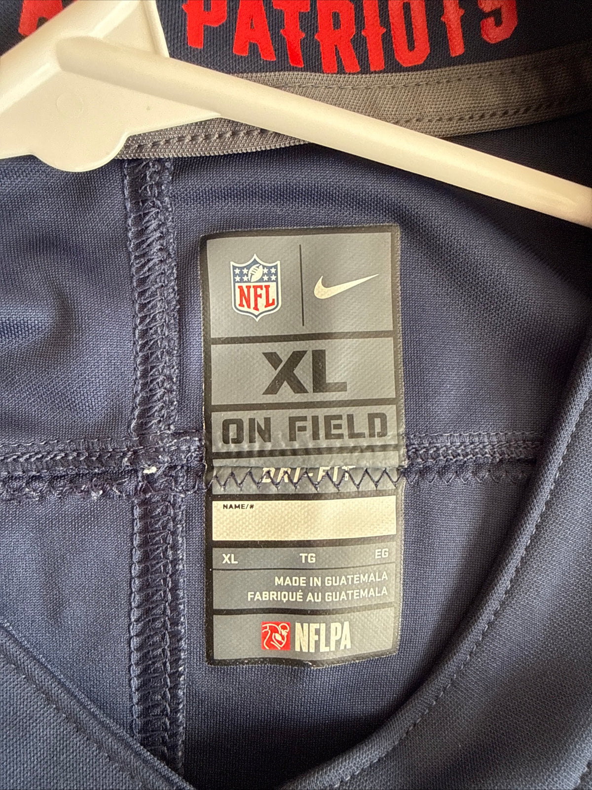 Men's Nike Chris Hogan #15 New England Patriots Vapor Lmtd Jersey Sz XL - RARE
