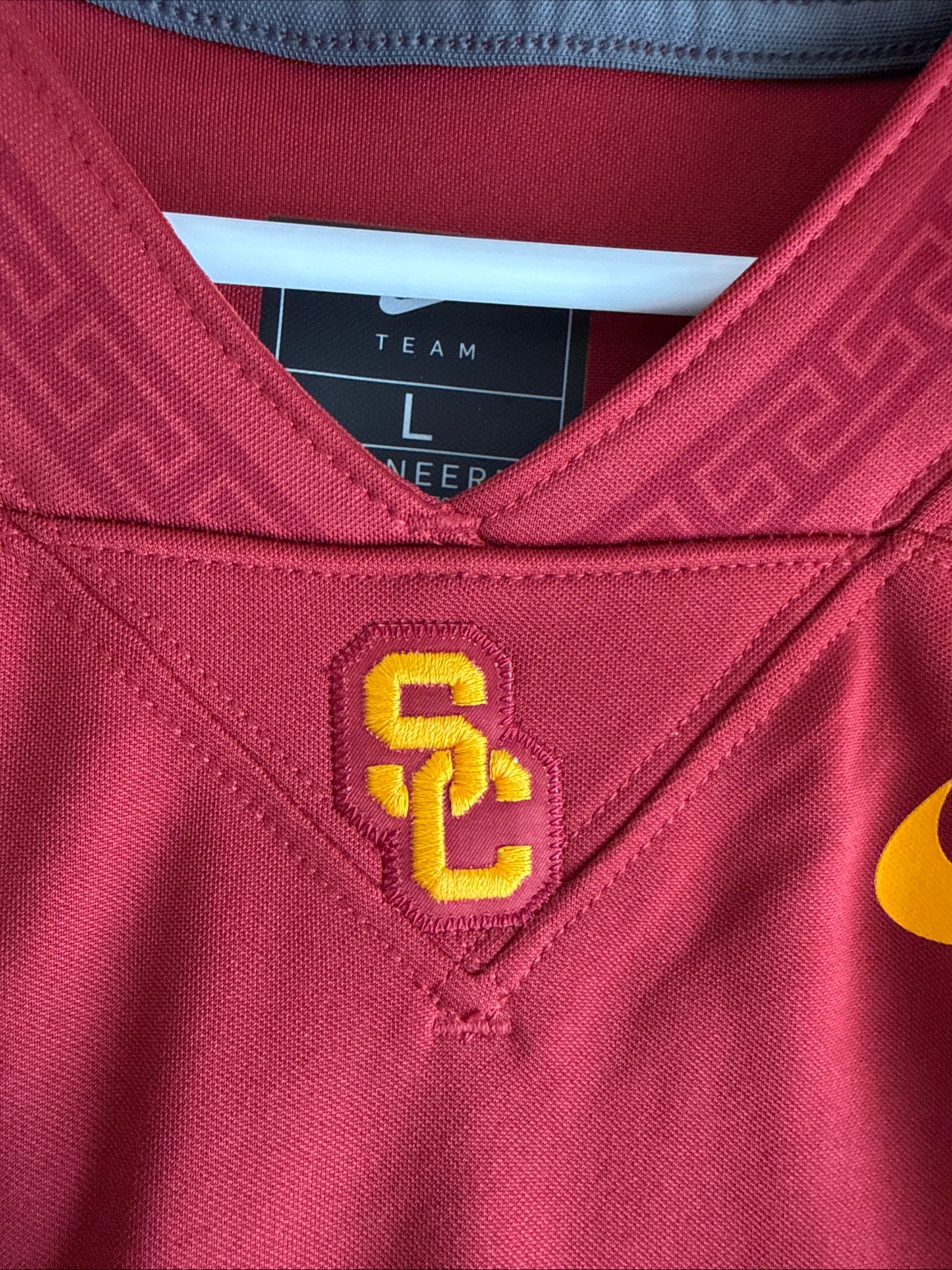 Men’s Nike Miller Moss #7 USC Trojans NCAA Dri-FIT Football Jersey Sz L - RARE