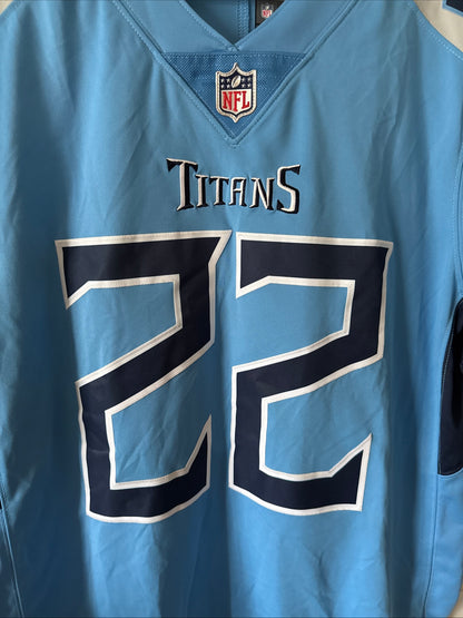 Men’s Nike Derrick Henry #22 Tennessee Titans Vapor Lmtd NFL Jersey Sz L - RARE