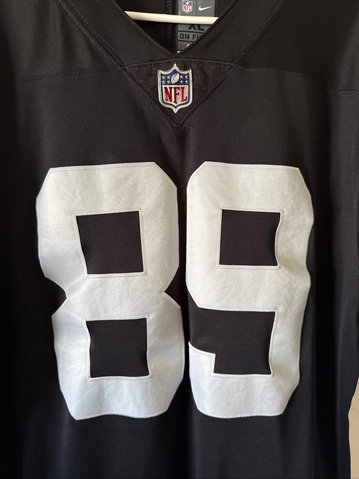 Men’s Nike Amari Cooper #89 Las Vegas Raiders Vapor Lmtd Jersey Sz XL Black RARE