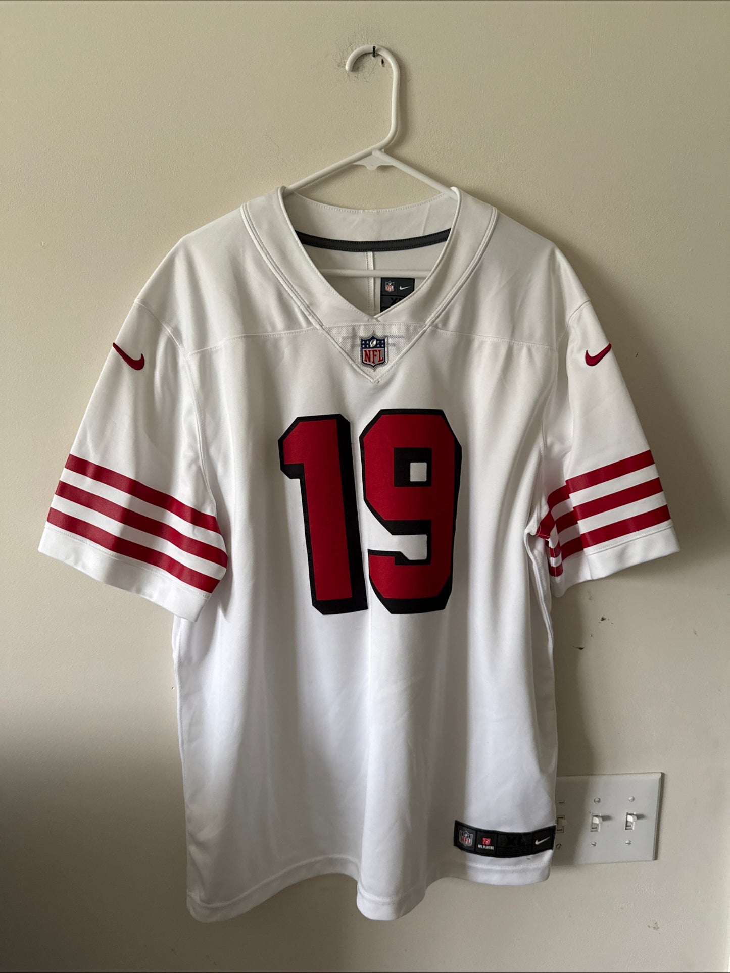 Men’s Nike Deebo Samuel #19 San Francisco 49ers 2nd Alt Vapor Lmtd Jersey Sz XL