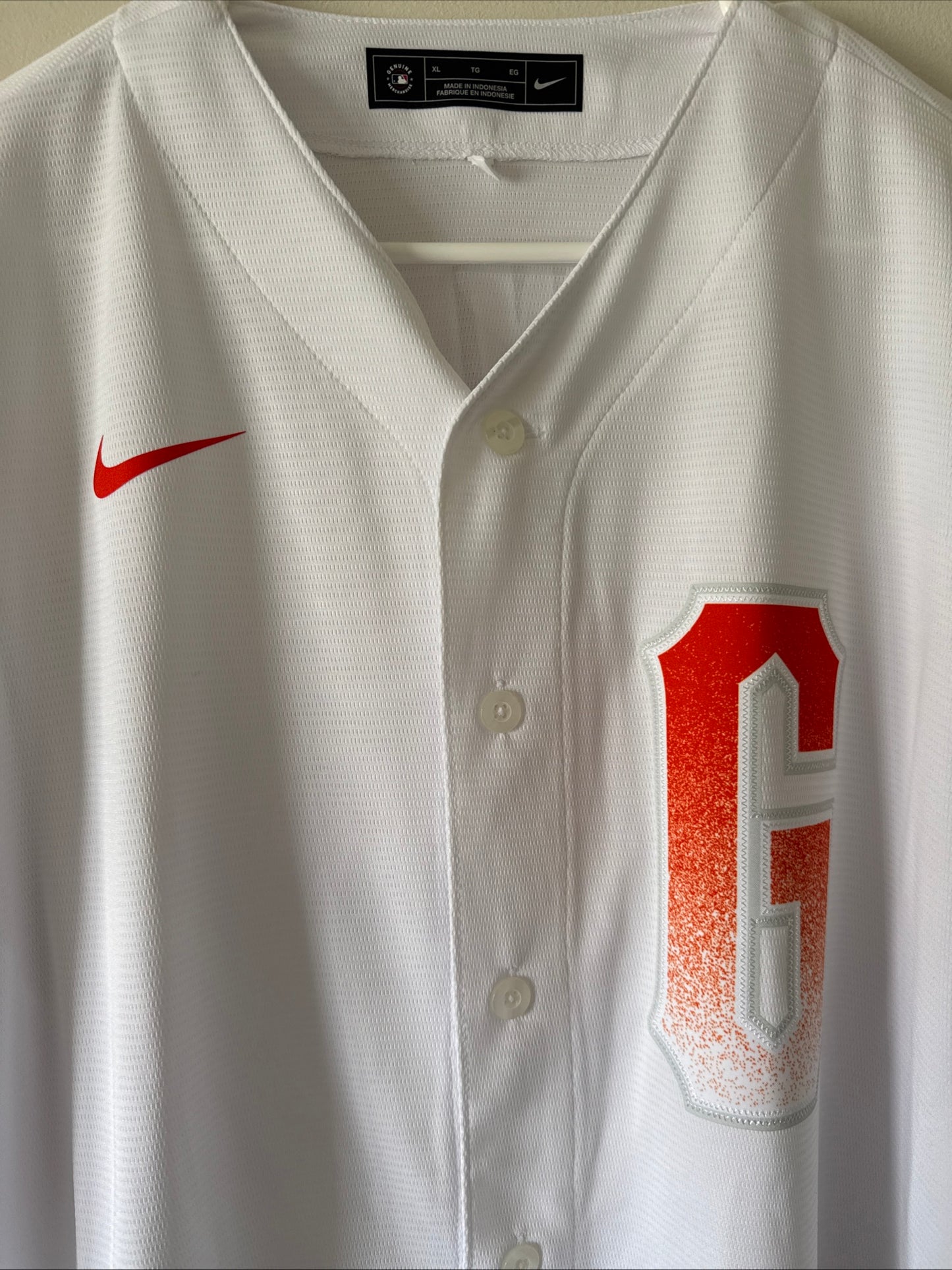 Men's Nike Brandon Crawford #35 SF Giants 2021 City Connect Jersey Sz XL - RARE