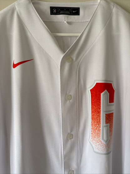 Men's Nike Brandon Crawford #35 SF Giants 2021 City Connect Jersey Sz XL - RARE