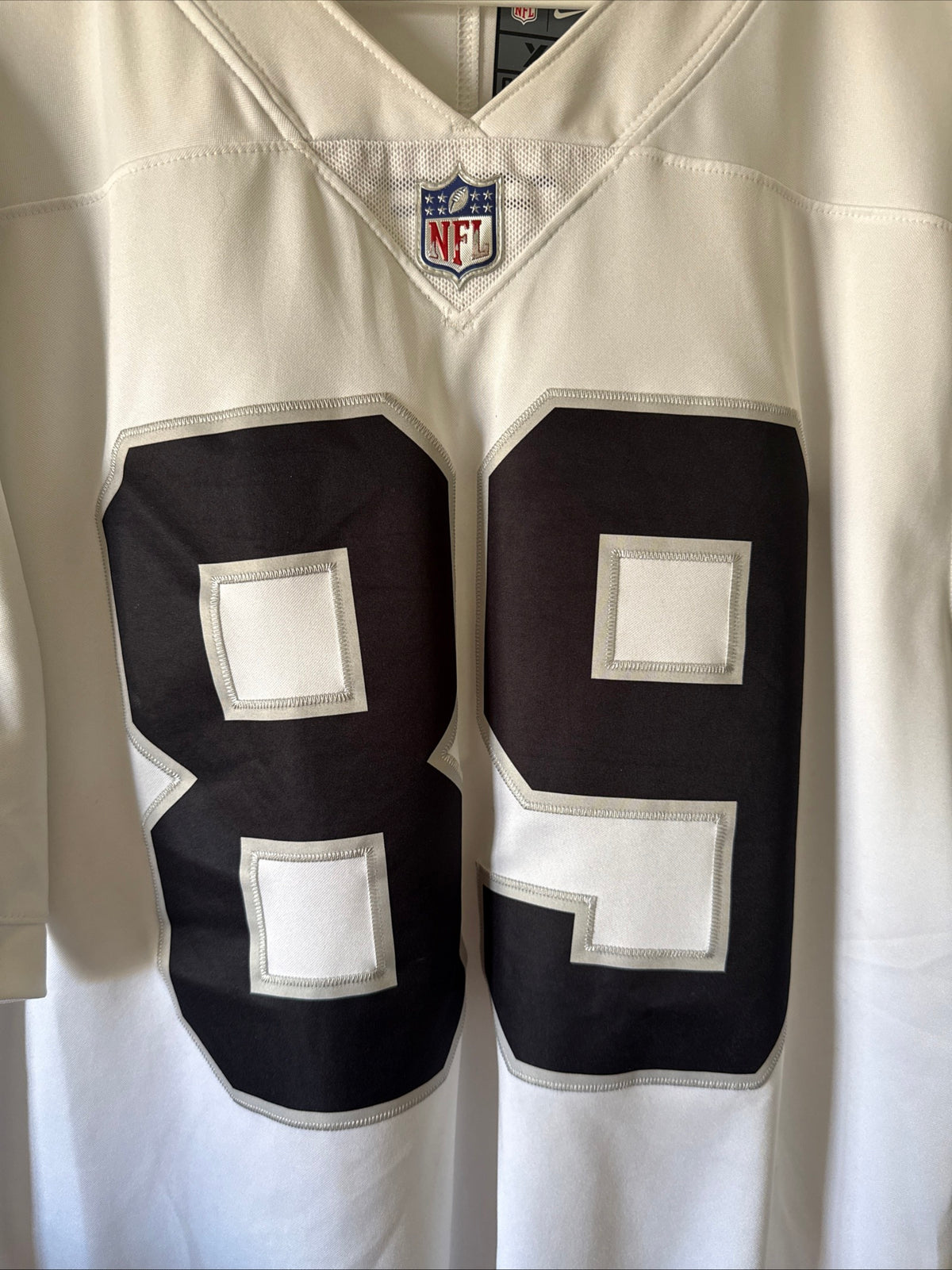 Men’s Nike Amari Cooper #89 Las Vegas Raiders Vapor Lmtd Jersey Sz XL White RARE