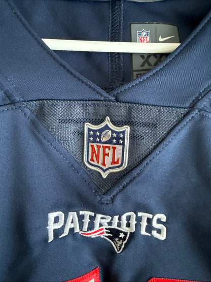 Men's Nike Julian Edelman #11 Patriots Vapor Lmtd NFL Jersey Sz 2XL - Cropped