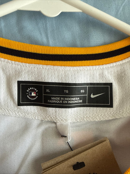 Men’s Nike Paul Skenes #30 Pittsburgh Pirates Home Limited MLB Jersey Sz XL RARE