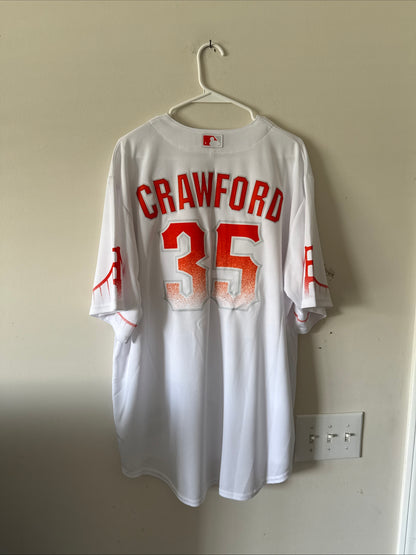 Men's Nike Brandon Crawford #35 SF Giants 2021 City Connect Jersey Sz XL - RARE