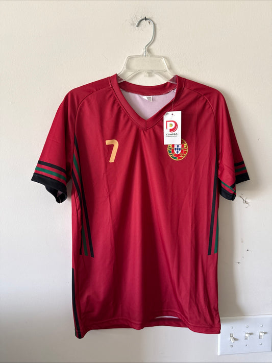Men’s Vintage Portugal Cristiano Ronaldo #7 Soccer Jersey Sz S - NWT RARE