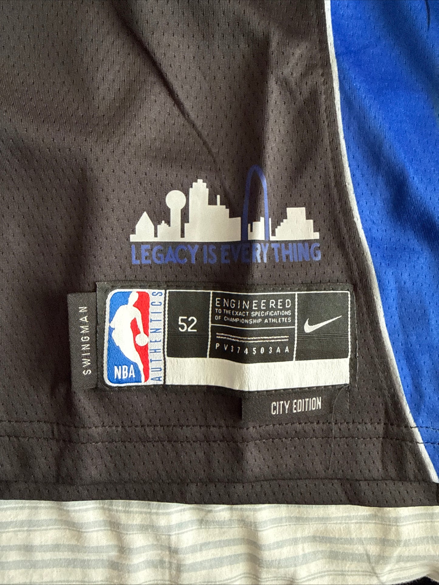 Men’s Nike Cooper Flagg #32 Dallas Mavericks 2025/26 Swingman Jersey Sz 52 RARE