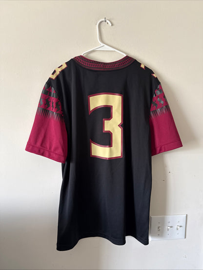 Men's Nike Florida State Seminoles #3 Alternate NCAA Game Jersey Sz L - RARE