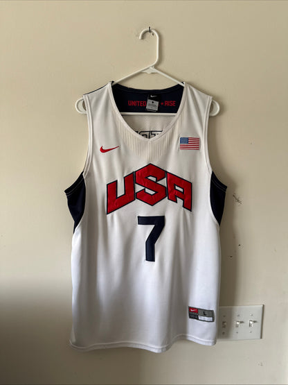 Men’s Nike Russell Westbrook #7 Team USA 2012 London Olympics Jersey Sz L - RARE